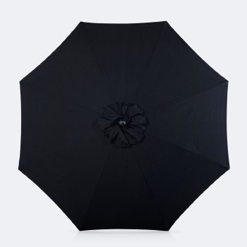 10' Auto Tilt Umbrella - DotBella Noir