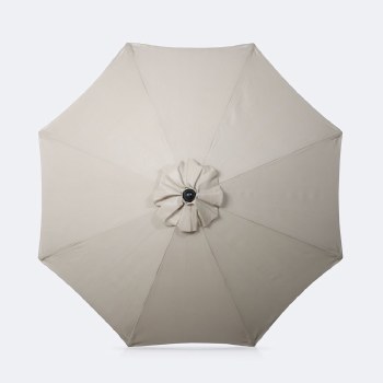 9' Auto Tilt Umbrella - DotBella Linen