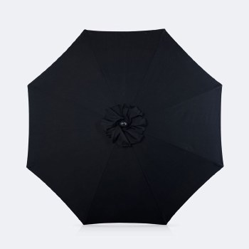 9' Auto Tilt Umbrella - DotBella Noir