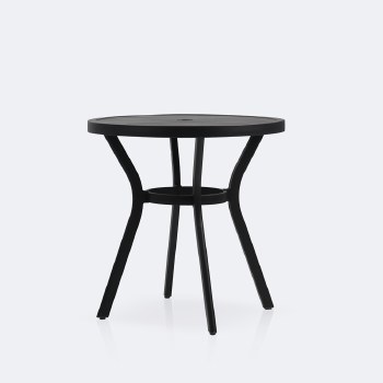 Tito Round Bistro Table - Black