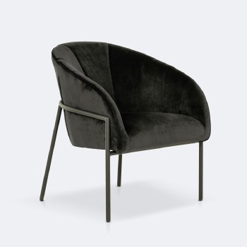 Carnegie Accent Chair - Charcoal