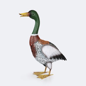 Metal Garden Duck