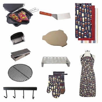 Golden Egg 25" BBQ Oven Accessory Bundle