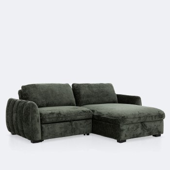 Albus Loveseat Sectional Sleeper - Olive