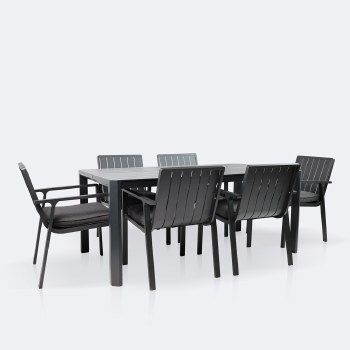 Holiday Renfrew Dining Set - Black