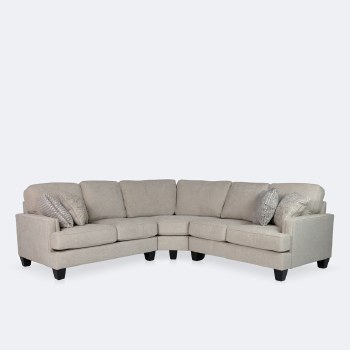 Mila  Sectional - Almond