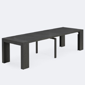 Transformer Table - Smoke Hickory - Seats up to 12
