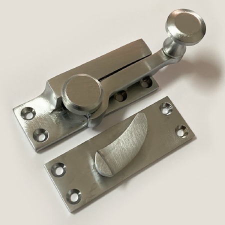 Aston Quadrant Sash Fastener Satin Chrome - Broughtons Lighting ...