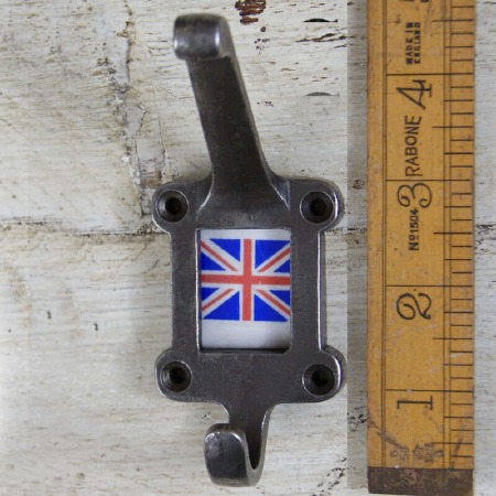 The School Hook Waxed Cast Iron