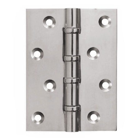 Ball Race Hinges 1540 100x65mm Polished Nickel