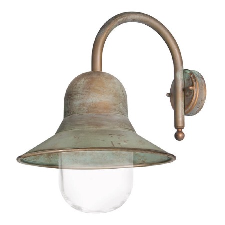 Campanula Hook Arm Light 2091 Aged Copper