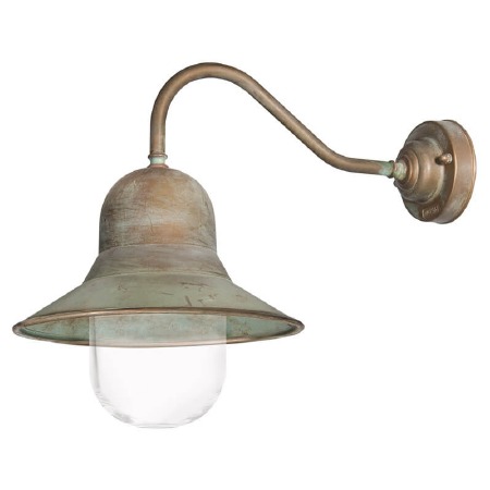 Campanula Swan Neck Dome Light 2093 Aged Copper