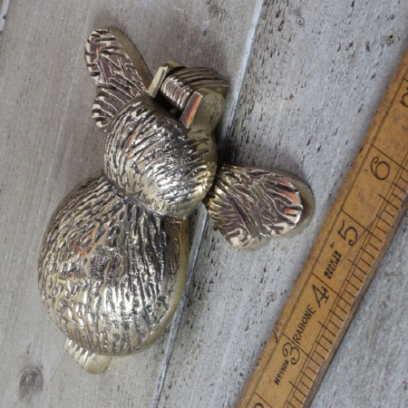 Bumblebee Door Knocker - Natural Brass