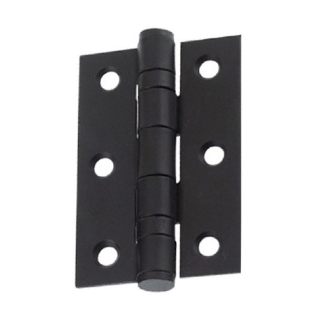 Ball Bearing Butt Hinges 3" x 2" Black