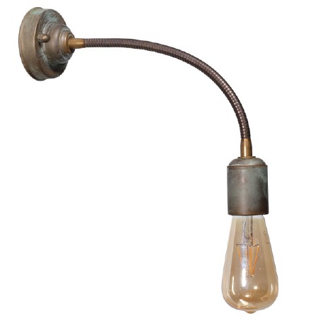 Lumen Flexible Wall Light 3096 Aged Copper