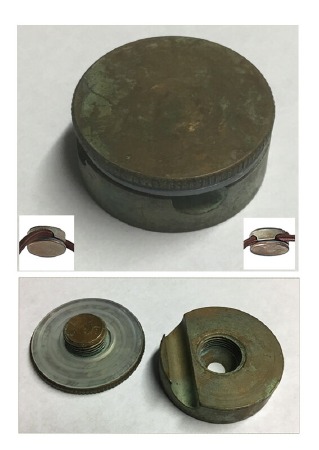 Pendant Height Adjuster Aged Copper