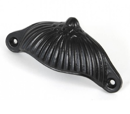 From The Anvil 4" Drawer Pull Black