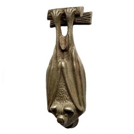 Bat Door Knocker Antique Iron
