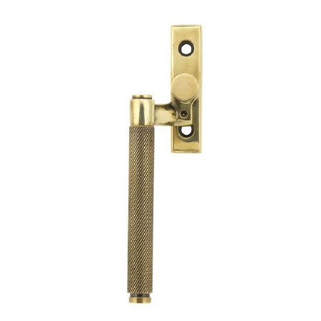 From The Anvil Brompton Window Espag Handle LH Aged Brass