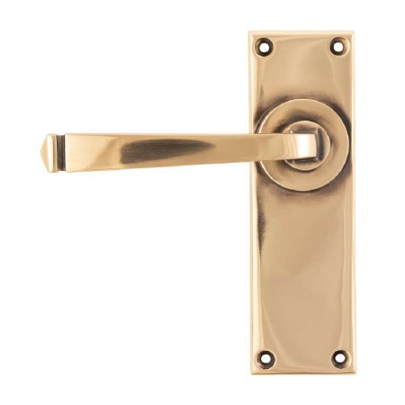 From The Anvil Avon Lever Door Latch Handles Polished Bronze