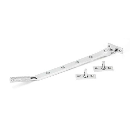 From The Anvil Brompton Window Stay 10 Polished Chrome