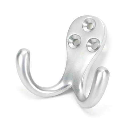 From The Anvil Celtic Double Robe Hook Satin Chrome