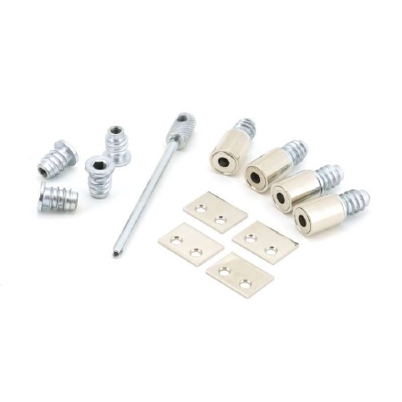 From The Anvil Sash Stops 49590 (Pk4) Polished Nickel