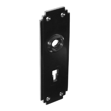 BROLITE 6050 Bakelite Lock Back-plate ONLY Black