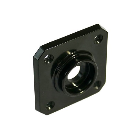 BROLITE 6060 Bakelite Square Back-plate ONLY Black