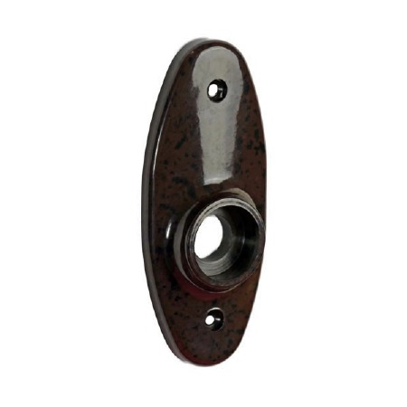 BROLITE 6069 Dudok Bakelite Back-plate ONLY Black