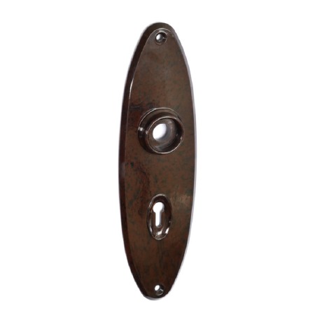 BROLITE 6096 Bakelite Back-plate ONLY Walnut