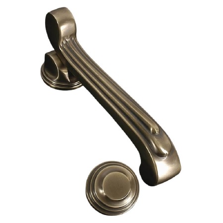 Art Nouveau 703 Door Knocker Light Antique Brass