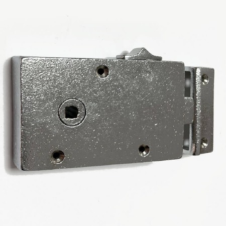 Broughtons 5" Bathroom Rim Latch Left Hand Vintage Chrome