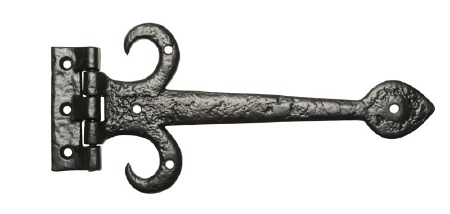 Kirkpatrick 799 Tee Hinge 12" Antique Black