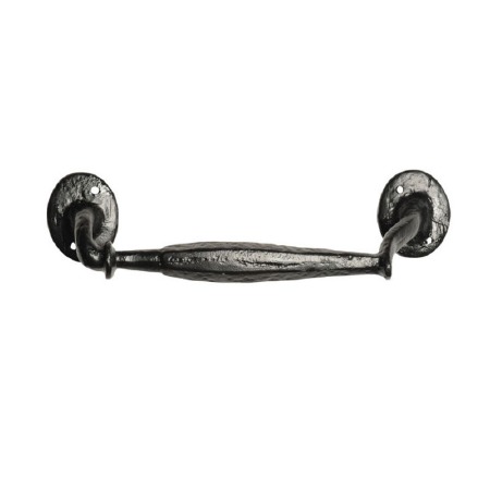 Kirkpatrick 807 Offset Pull Handle 10" Left Hand Antique Black