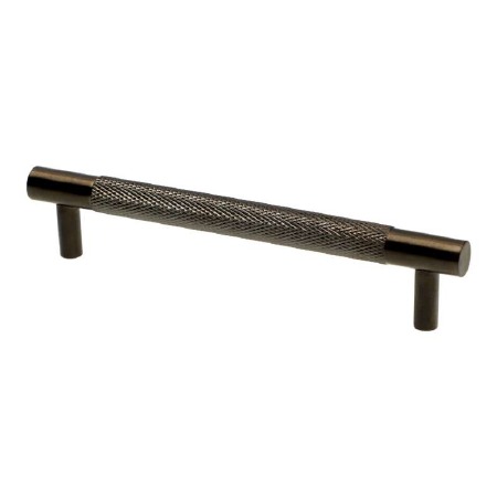 Brunel Knurled Pull Handle 128mm Dark Bronze PVD
