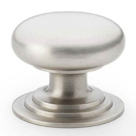 Waltz Cupboard Knob 32mm Satin Nickel