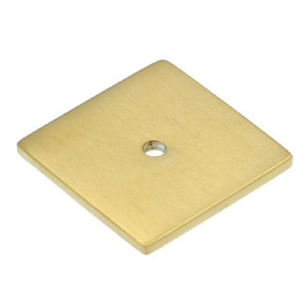 Quantock Square Backplate Satin Brass PVD