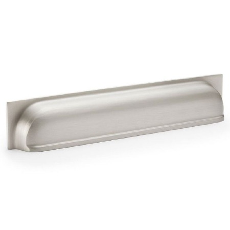 Quantock Cup Pull Handle 203mm Satin Nickel