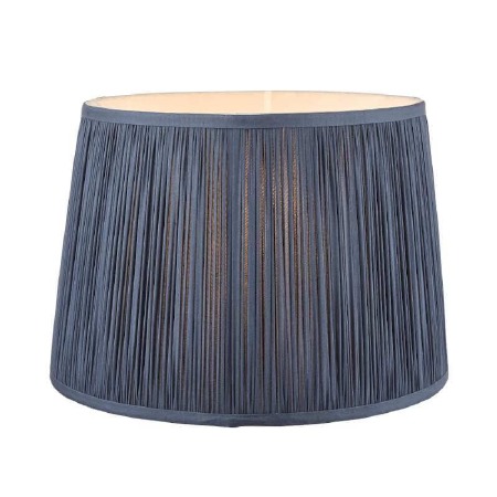 Laura Ashley Hemsley Pleat Shade 10" Midnight Blue
