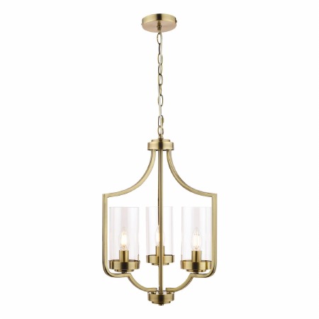 Laura Ashley Joseph 3 Light Chandelier Antique Brass