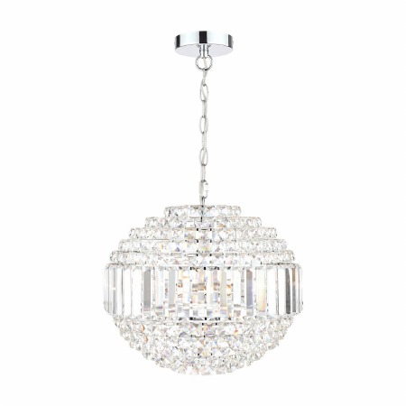 Laura Ashley Vienna 5 Light Pendant Polished Chrome