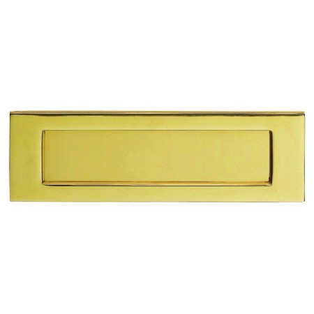 Letter Plate Stainless Brass 282mm