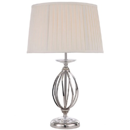 Elstead Aegean Table Lamp Polished Nickel