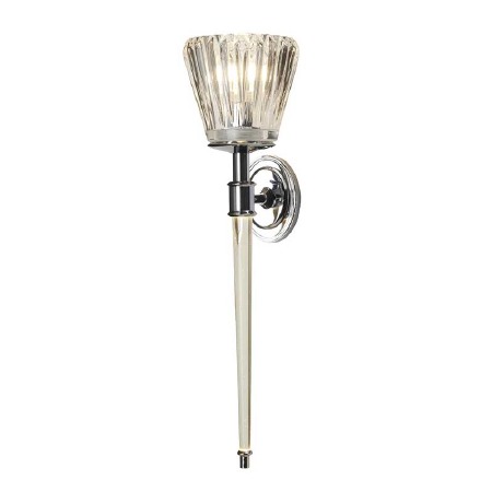 Elstead Agatha Bathroom Wall 1 Light Polished Chrome