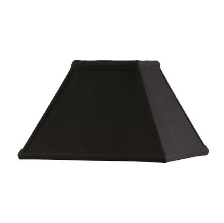 Interiors 1900 Alice Faux Silk Shade 9" Black AL9BL