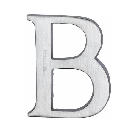 Heritage C1565 Letter B Satin Chrome