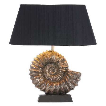 David Hunt AMM4363 Ammonite Table Lamp Base Bronze
