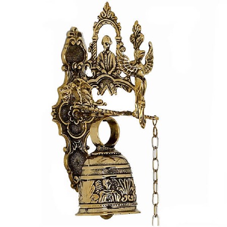 Angel Wall Bell Brass