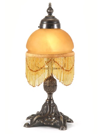 Antique Tree Art Nouveau Table Lamp